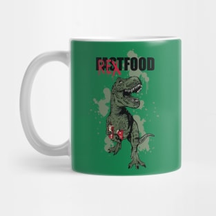 T-Rex Food Fest: Jurassic Flavor Mug